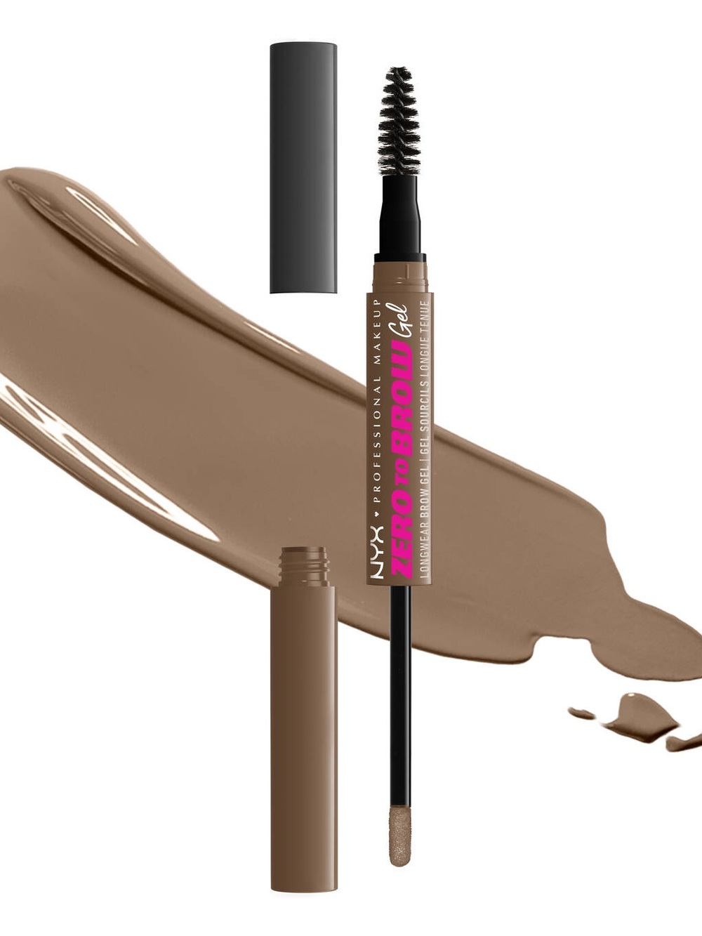 NYX Zero to Brow Gel in Ash Blonde
